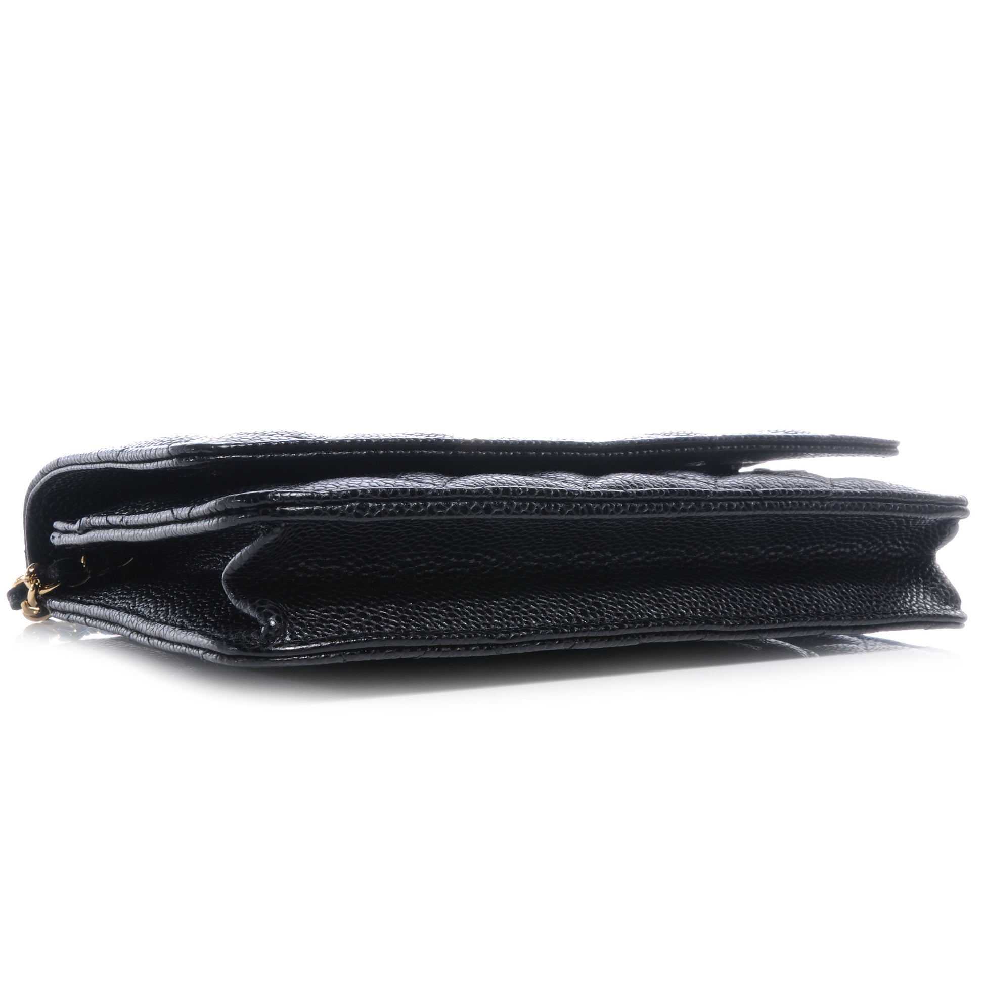 Chanel Caviar Quilted Wallet On Chain WOC Black 4 of 9