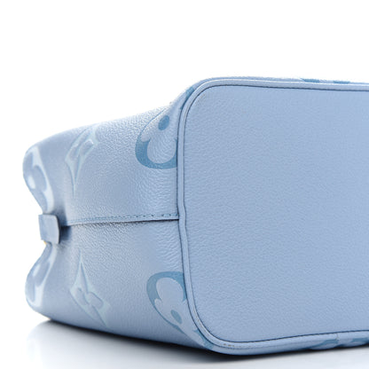Louis Vuitton Empreinte Monogram Giant By The Pool Neonoe BB Summer Blue 7 of 8