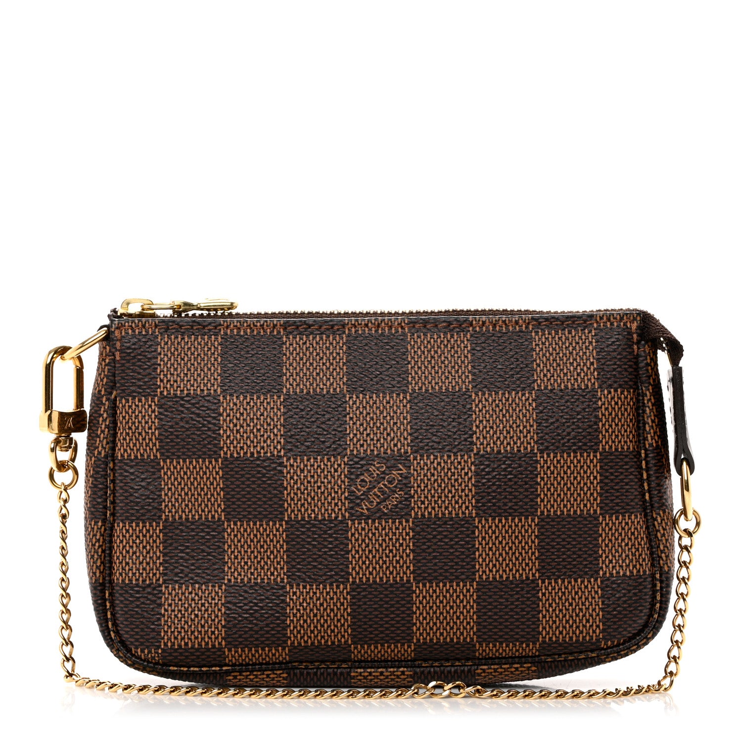 Louis Vuitton Damier Ebene Mini Pochette Accessories 1 of 8