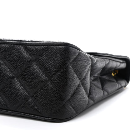 Chanel Caviar Quilted Medium Single Flap Black 5 of 10