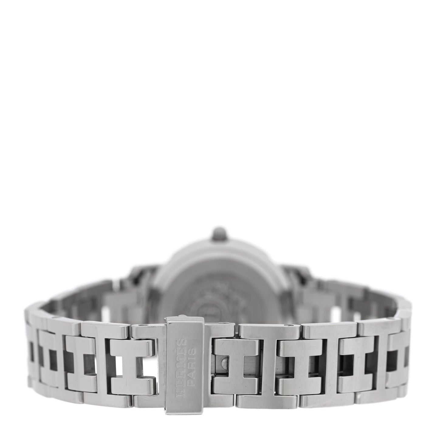 Stainless Steel Blue Mother of Pearl 24mm Clipper Quartz Watch