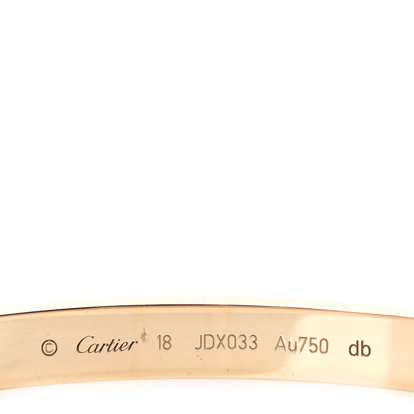 18K Yellow Gold LOVE Bracelet 18