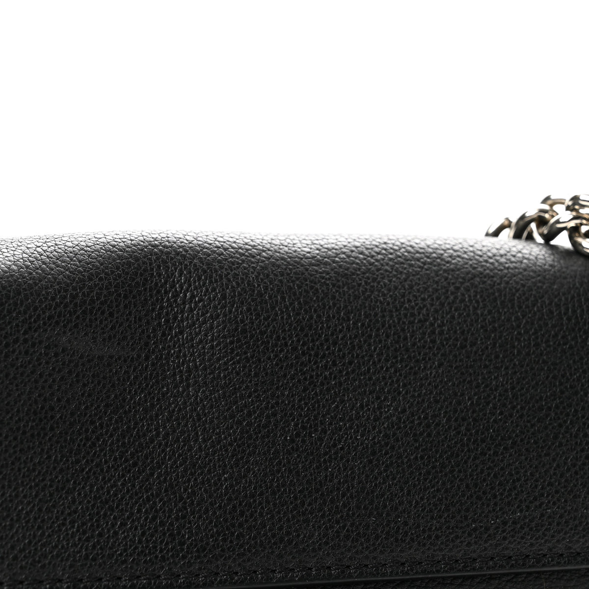 Calfskin Lockme II Chain Bag BB  Black