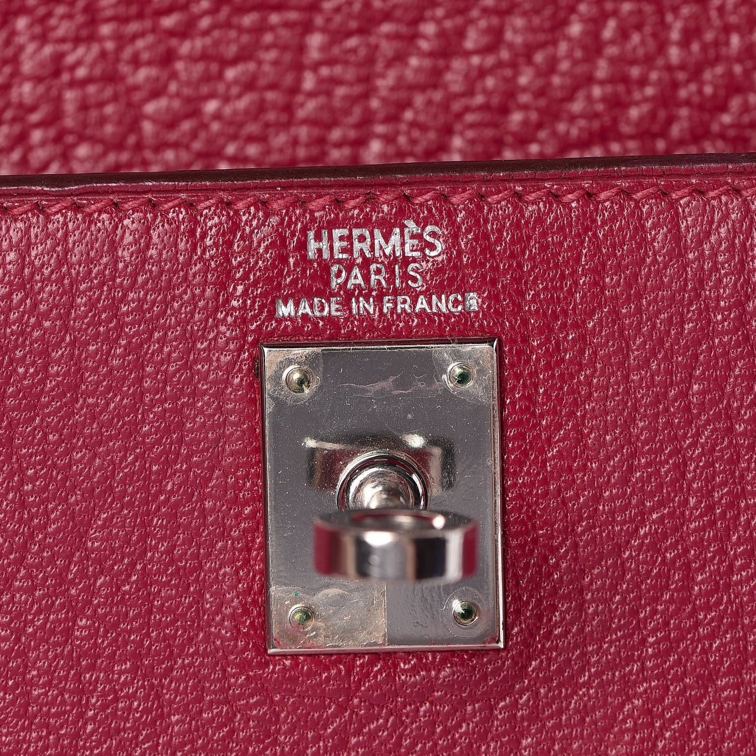 Hermes Chevre Kelly Sellier 25 Framboise 9 of 45