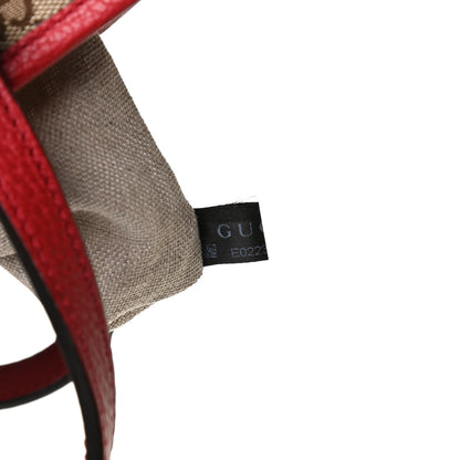 Gucci Monogram Small Bree Tote Red 6 of 13