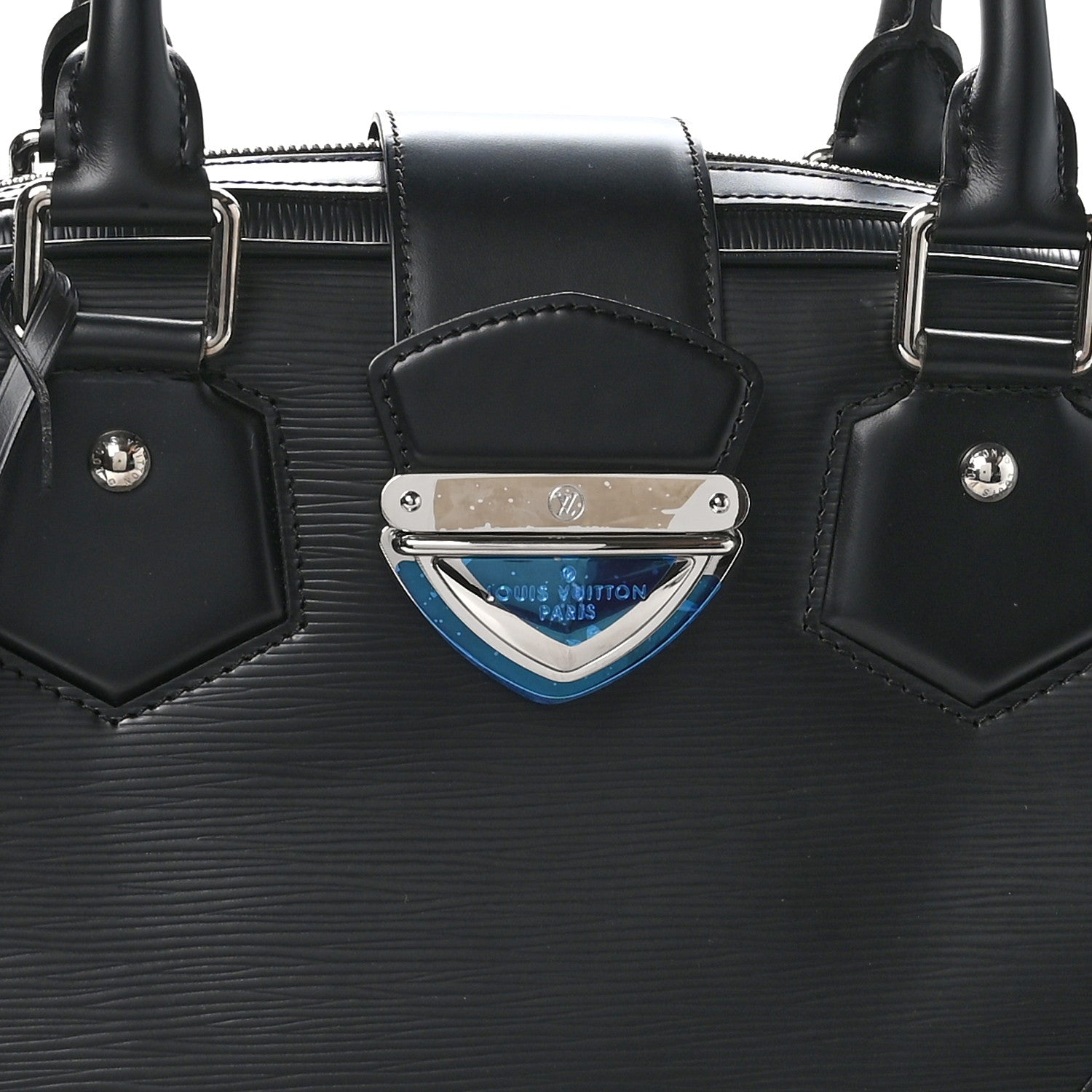 Louis Vuitton Epi Bowling Montaigne GM Black 6 of 10