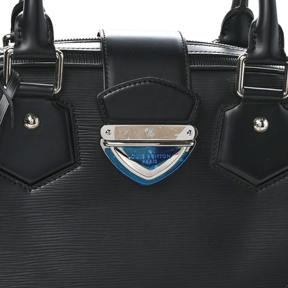 Louis Vuitton Epi Bowling Montaigne GM Black 6 of 10