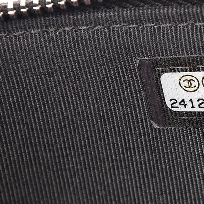 Chanel Caviar Quilted Small Clutch With Chain Dark Charcoal 10 of 17