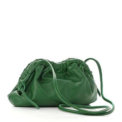 Mansur Gavriel Lambskin Mini Cloud Clutch Green 3 of 9