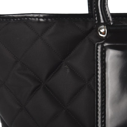 Burberry Nylon Quilted Grange Tote Black 8 of 13