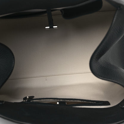 The Row Matte Grained Calfskin Soft Margaux 15 Black 5 of 10