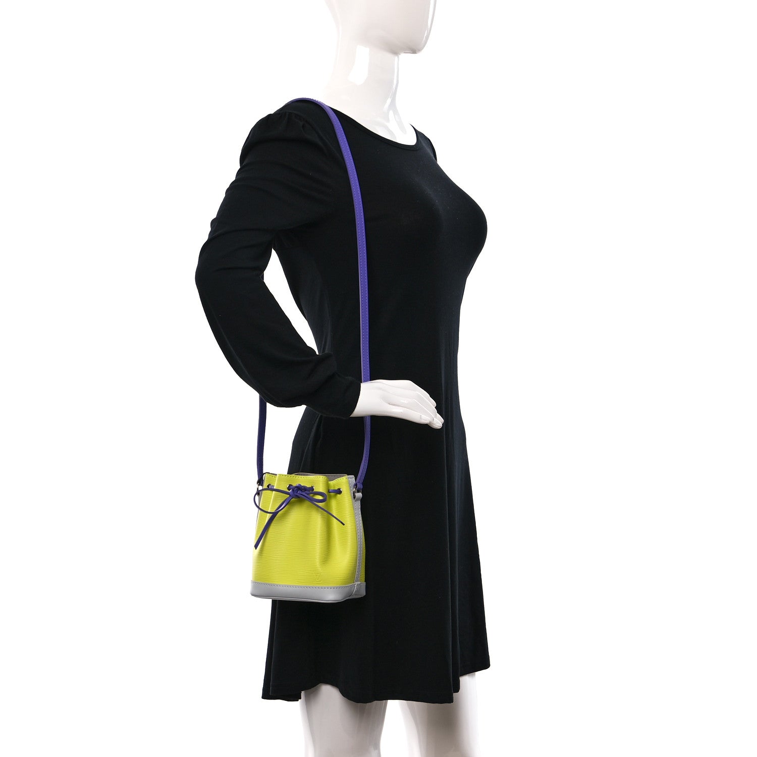 Louis Vuitton Epi Nano Noe Acid Yellow 2 of 8