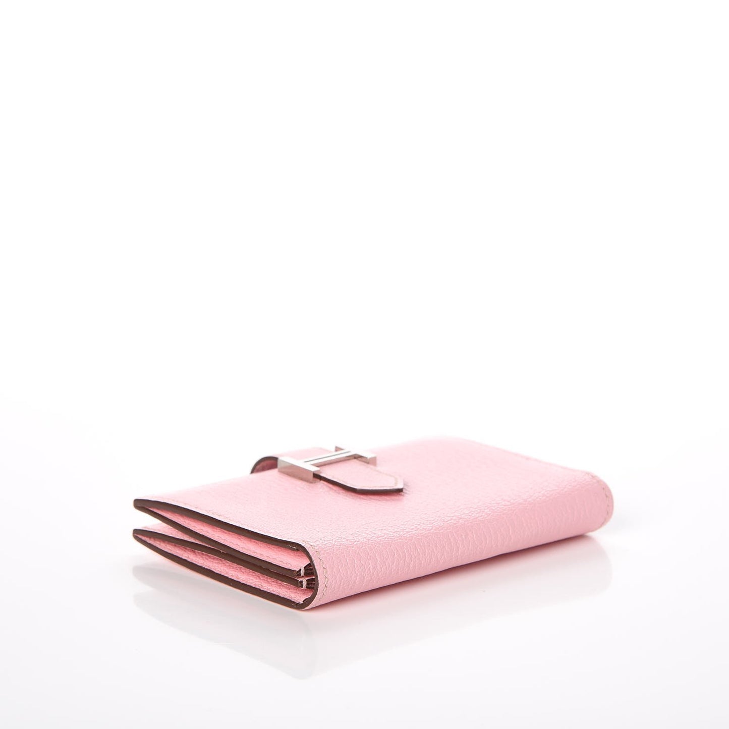 Chevre Mysore Mini Bearn Wallet Rose Sakura