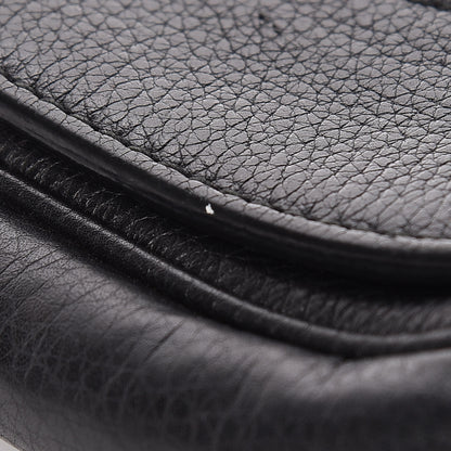 Gucci Pebbled Calfskin Small Soho Flap Crossbody Black 10 of 10