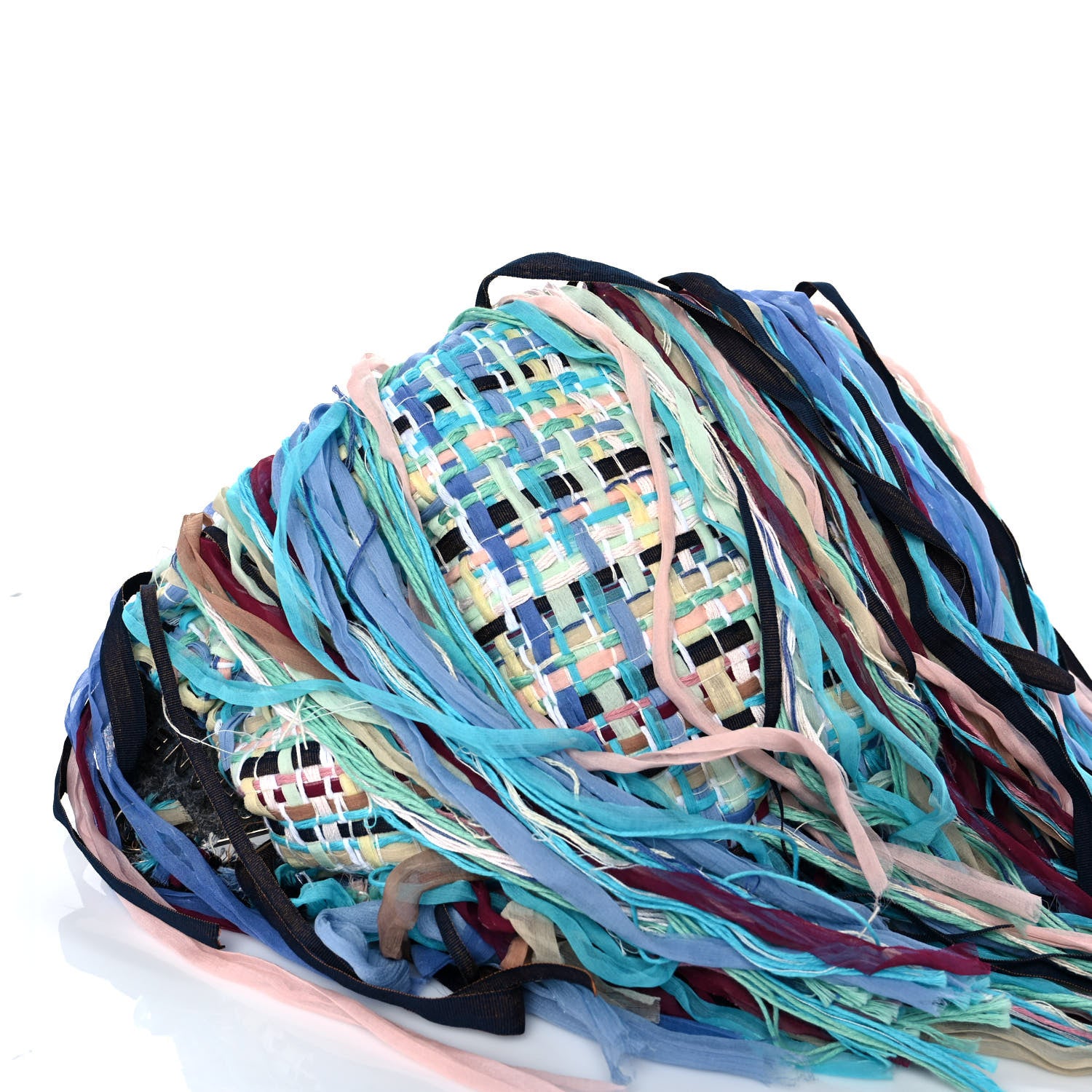 Chanel Tweed Fringe Hammock Hobo Bag Multicolor 9 of 10
