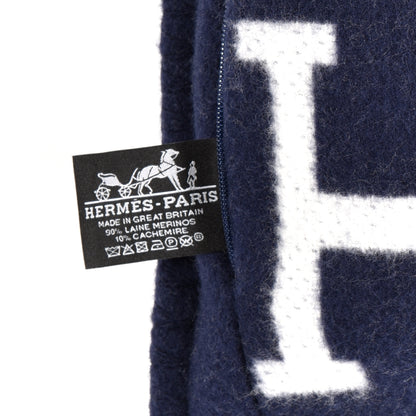 Hermes Wool Cashmere Avalon III Pillow PM Ecru Caban 3 of 3