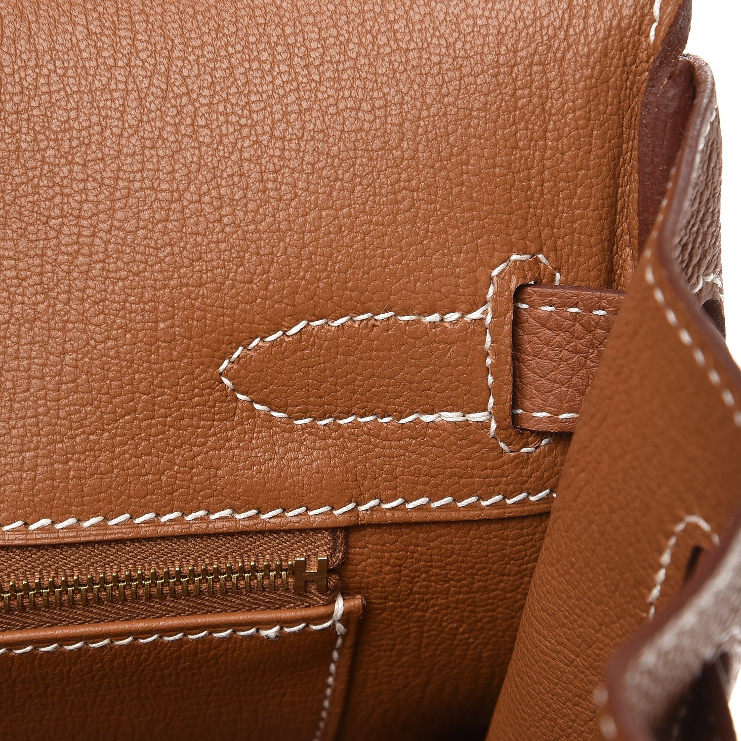 Hermes Togo Birkin 30 Gold 17 of 34