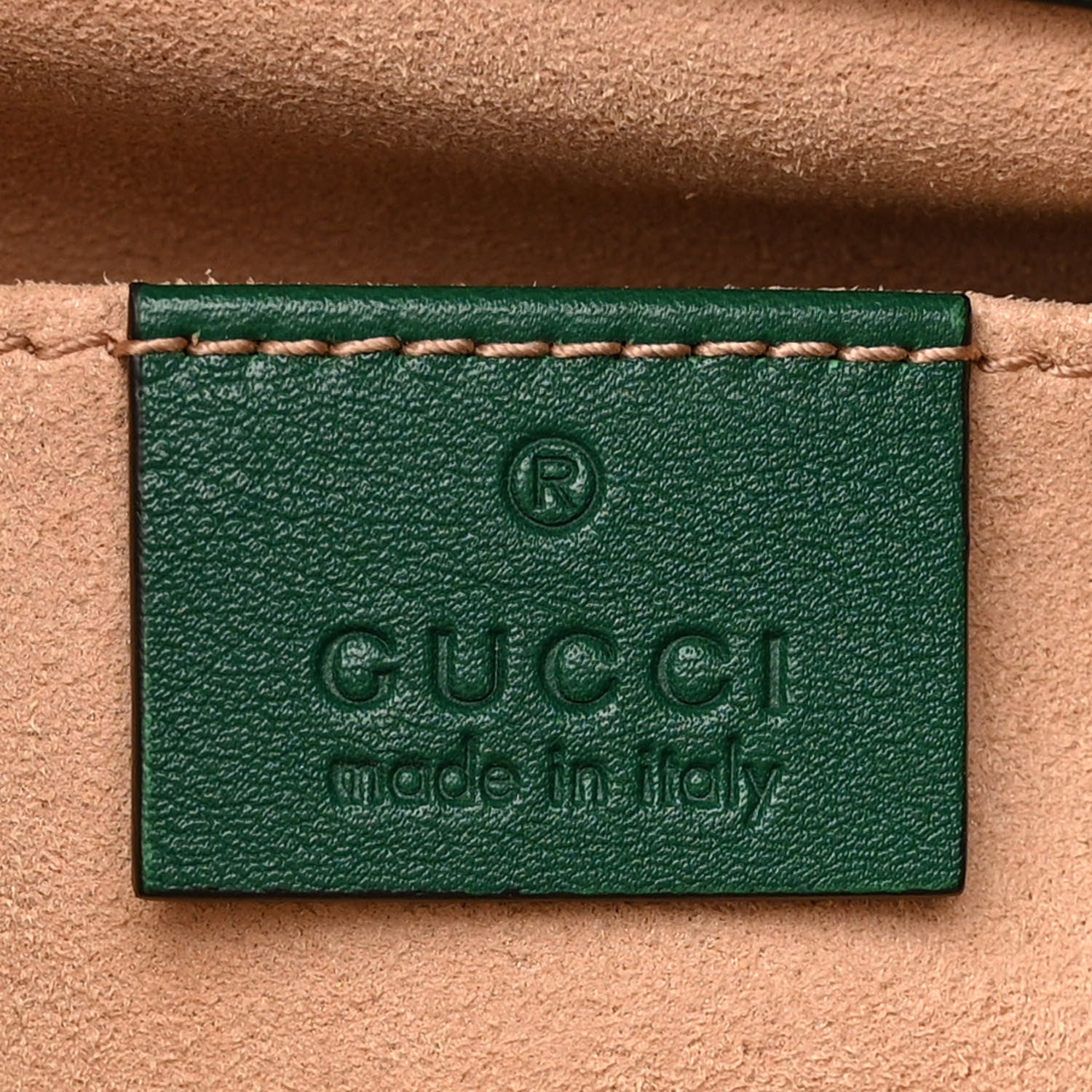 Gucci Wonka Grain Calfskin Small Diana Tote Bag Green Yellow Fluo 6 of 10