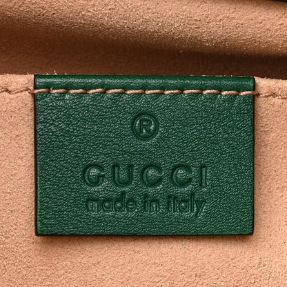 Gucci Wonka Grain Calfskin Small Diana Tote Bag Green Yellow Fluo 6 of 10