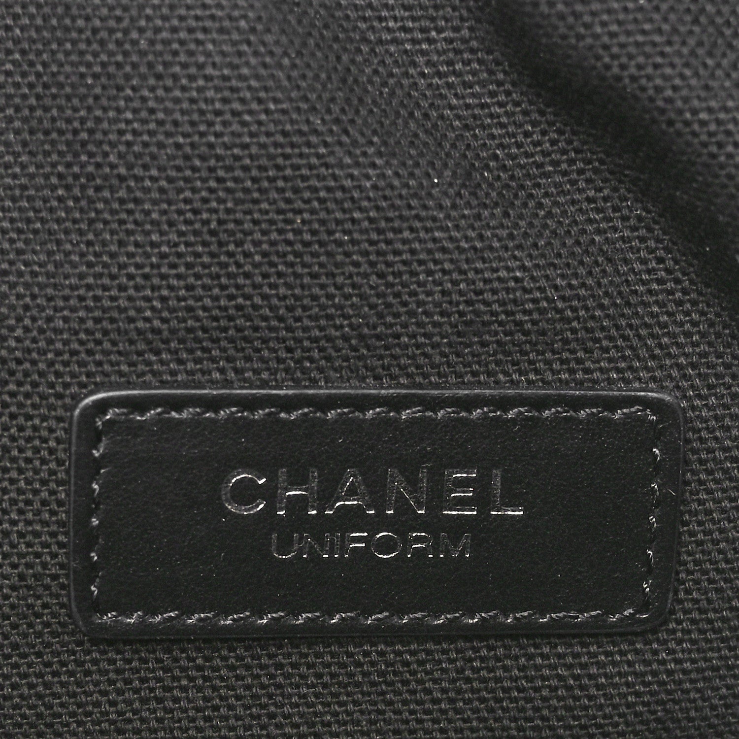 Chanel Calfskin Quilted Waist Belt Bag Black 6 of 10