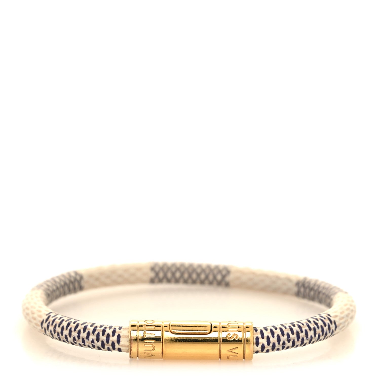 Louis Vuitton Damier Azur Keep It Bracelet 17 1 of 4