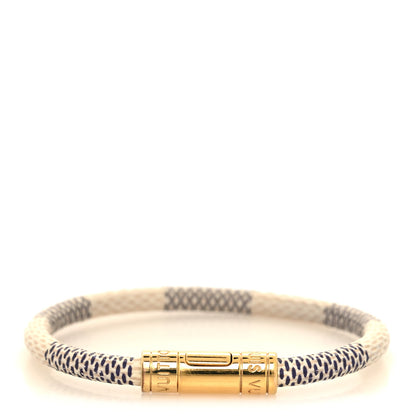 Louis Vuitton Damier Azur Keep It Bracelet 17 1 of 4