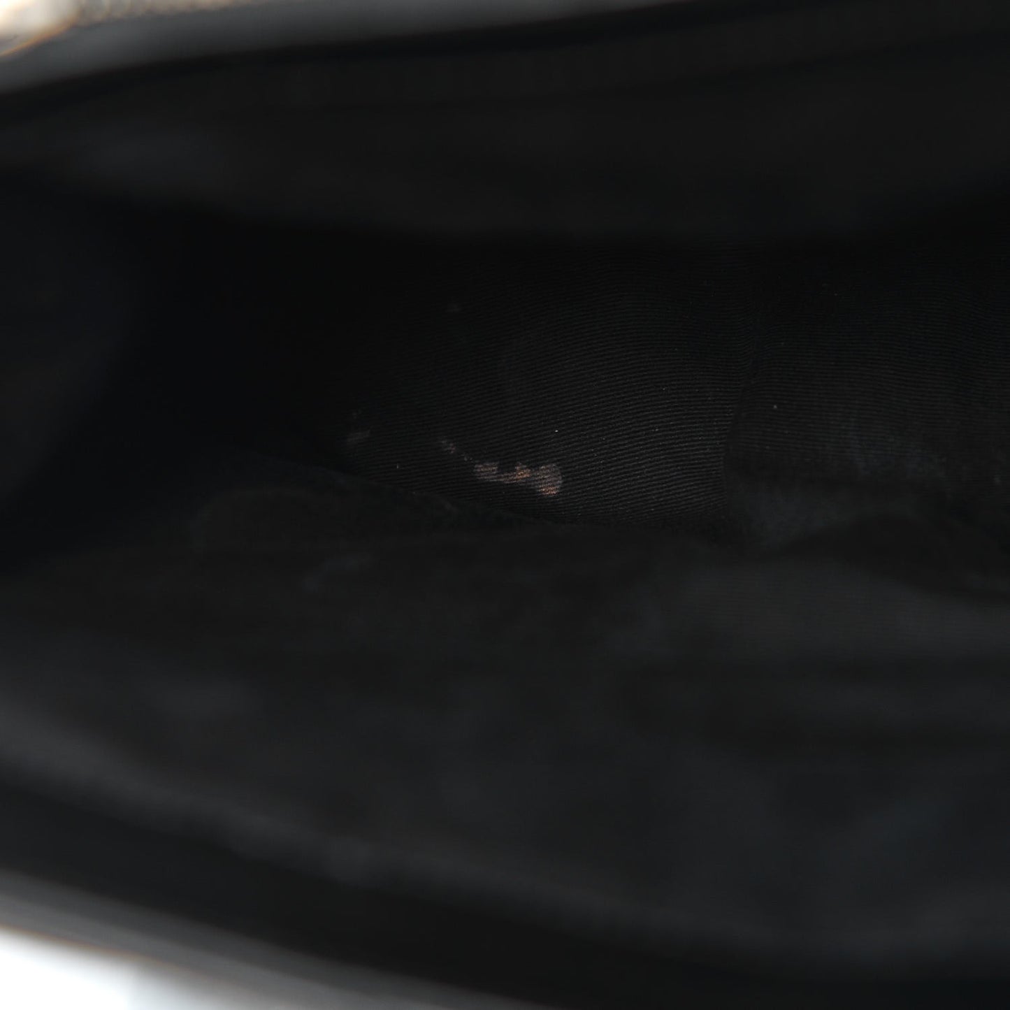 Calfskin Y Quilted Monogram Large Loulou Chain Satchel Black