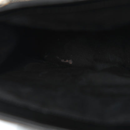 Saint Laurent Calfskin Y Quilted Monogram Large Loulou Chain Satchel Black 10 of 13