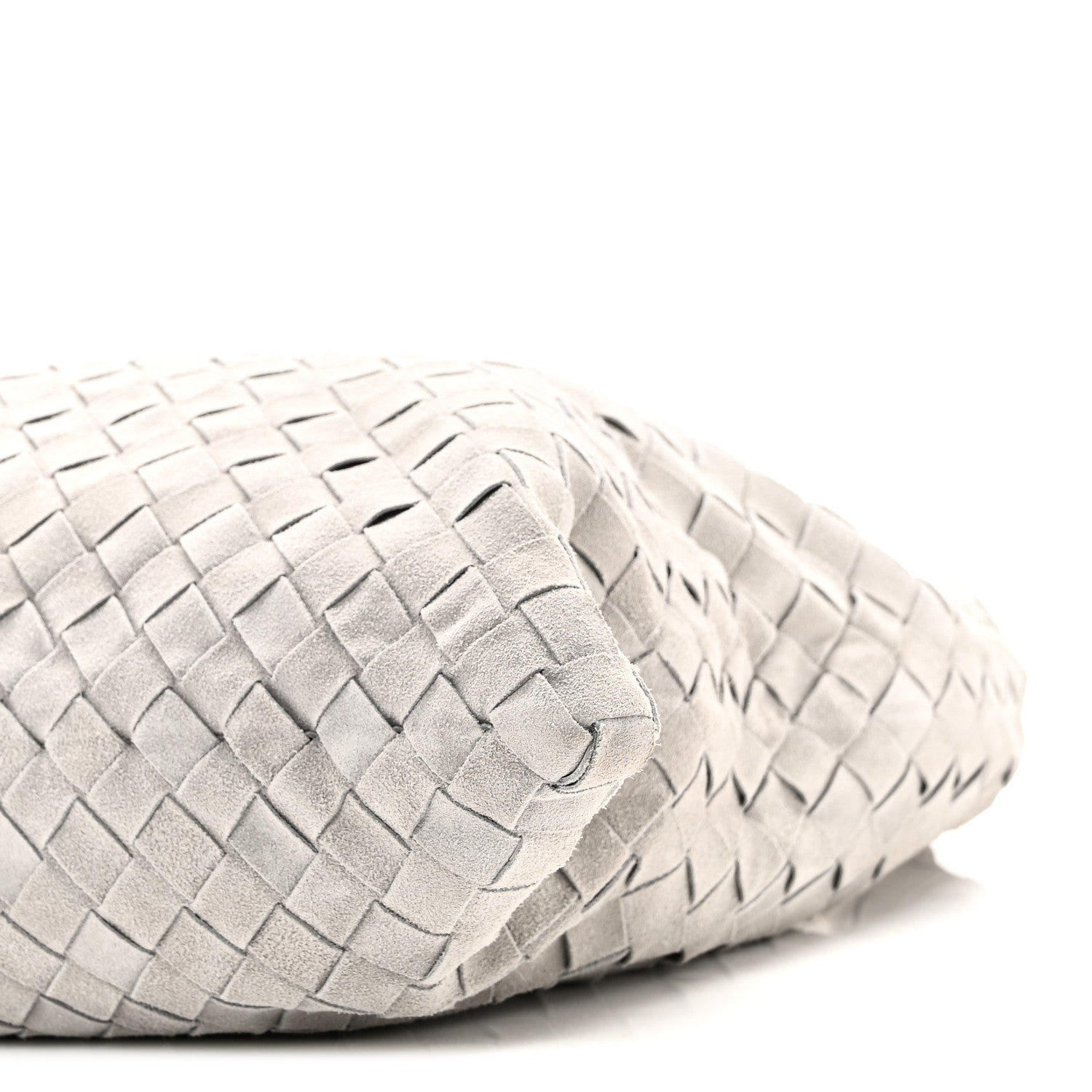 Bottega Veneta Suede Intrecciato Small Hop Sterling 9 of 9