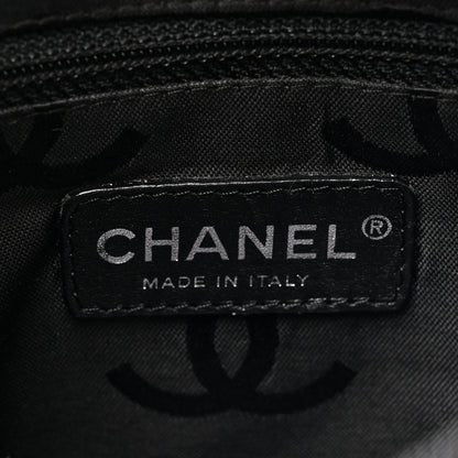 Chanel Calfskin Quilted Medium Cambon Tote Pink Black 6 of 19