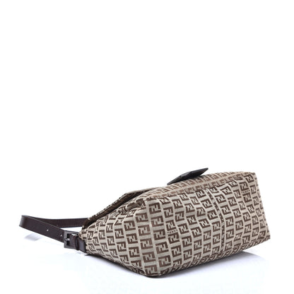 Fendi Zucchino Mama Baguette Dark Brown 4 of 8