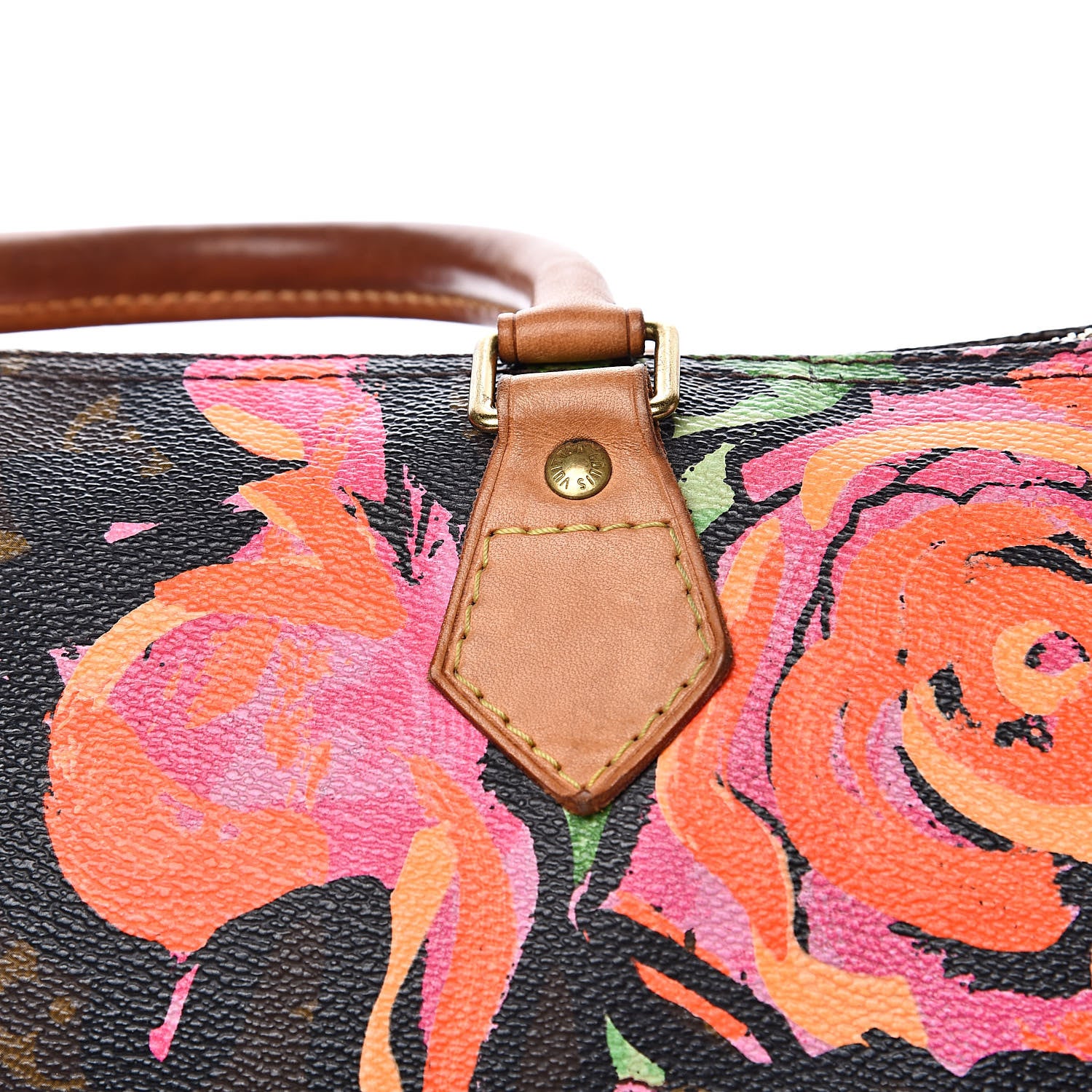 Louis Vuitton Monogram Roses Speedy 30 11 of 19
