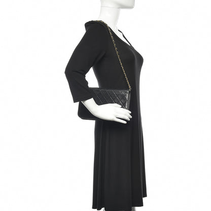 Chanel Lambskin Quilted Small Single Flap Black 2 of 15