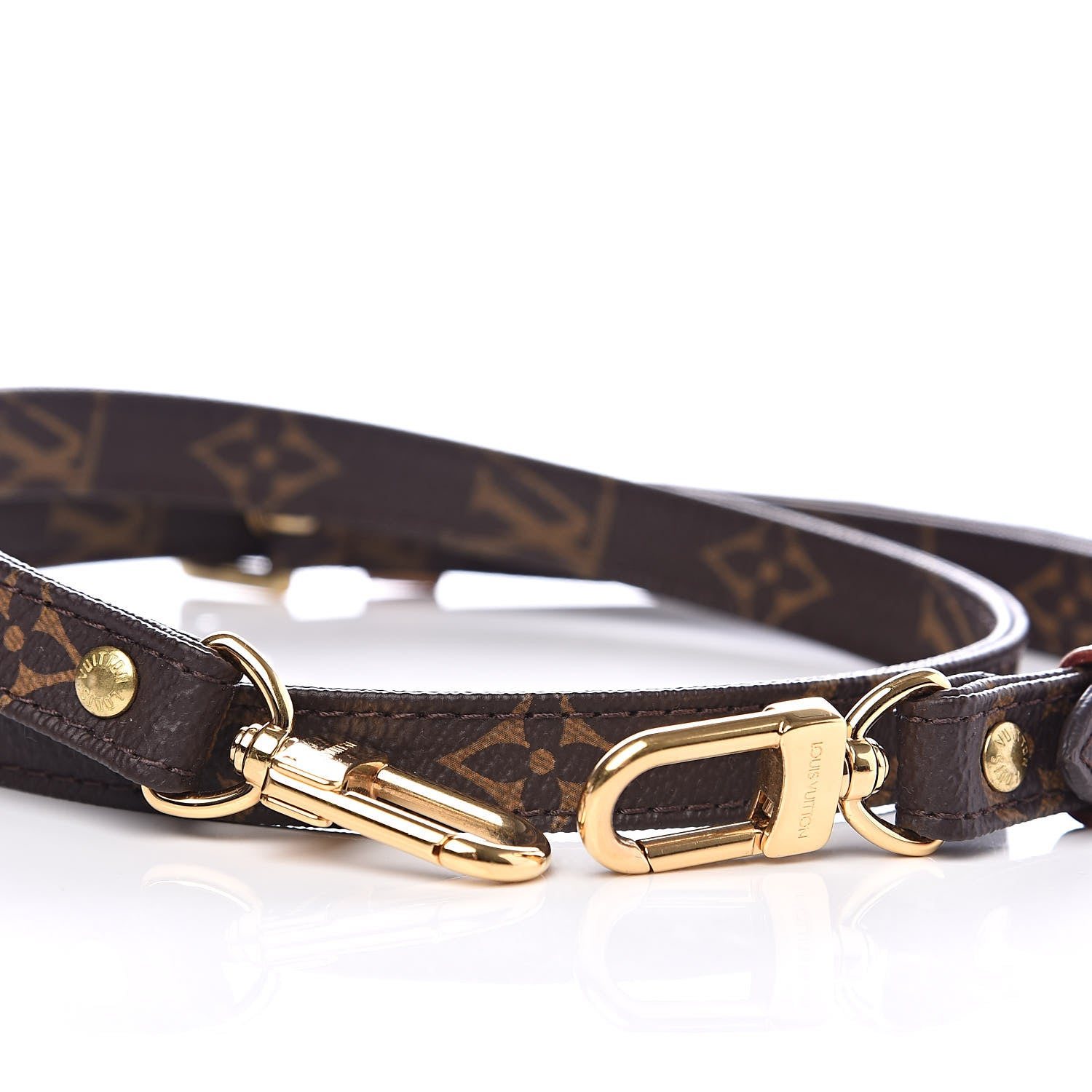 Louis Vuitton Monogram 16mm Adjustable Shoulder Strap 3 of 3