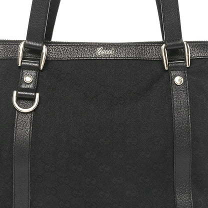 Gucci Monogram Medium Abbey Tote Black 8 of 10