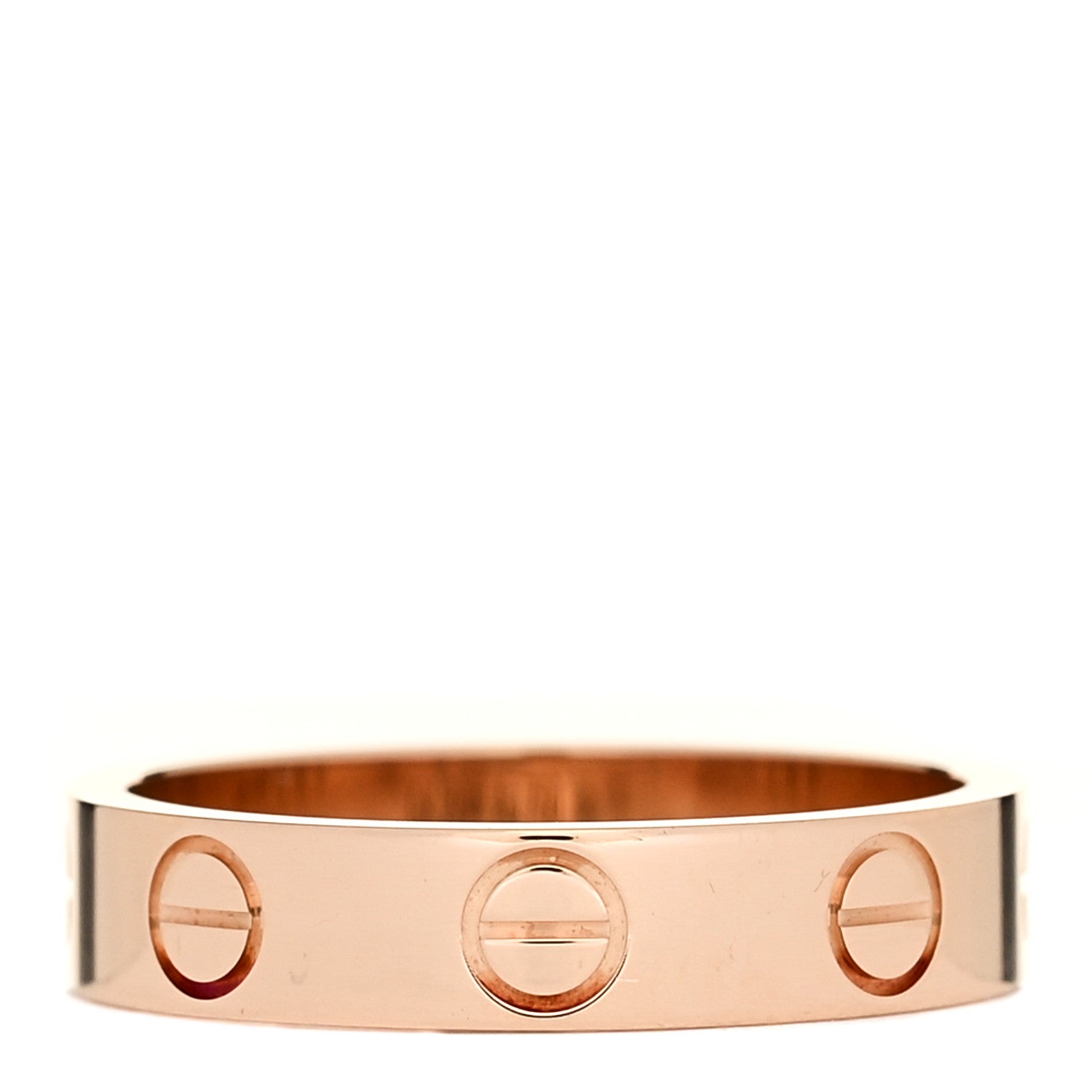 Cartier 18K Pink Gold 3.5mm LOVE Wedding Band Ring 47 4 3 of 5