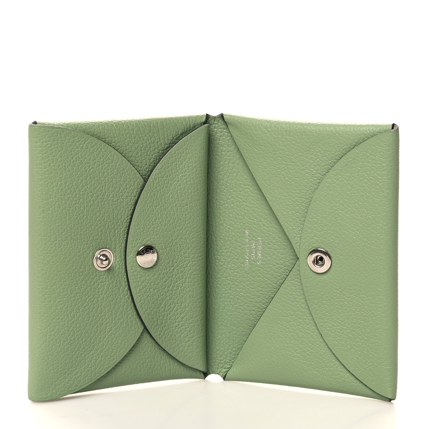 Evercolor Calvi Duo Card Case Vert Criquet
