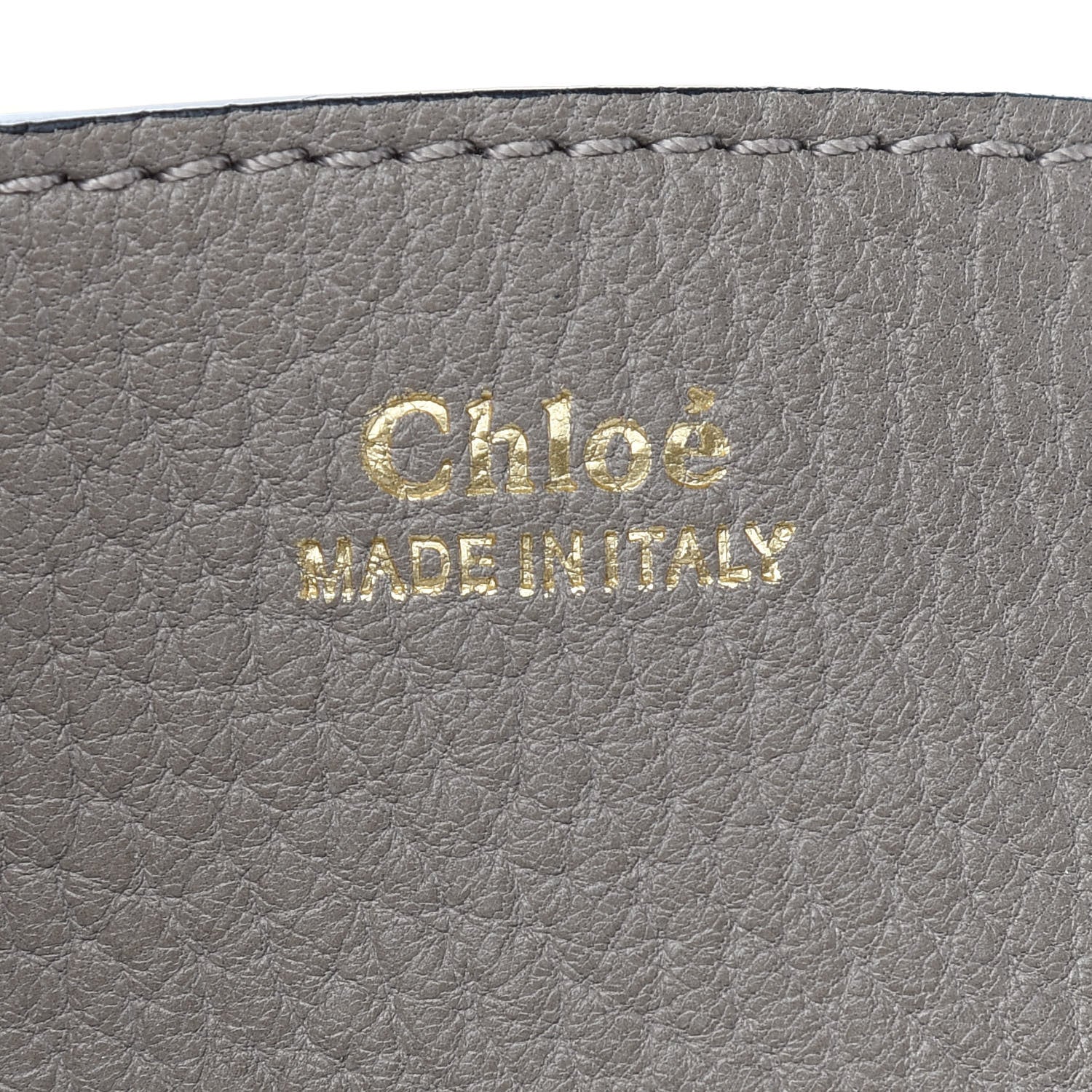 Chloe Grained Lambskin Drew Shoulder Bag Motty Grey 6 of 8