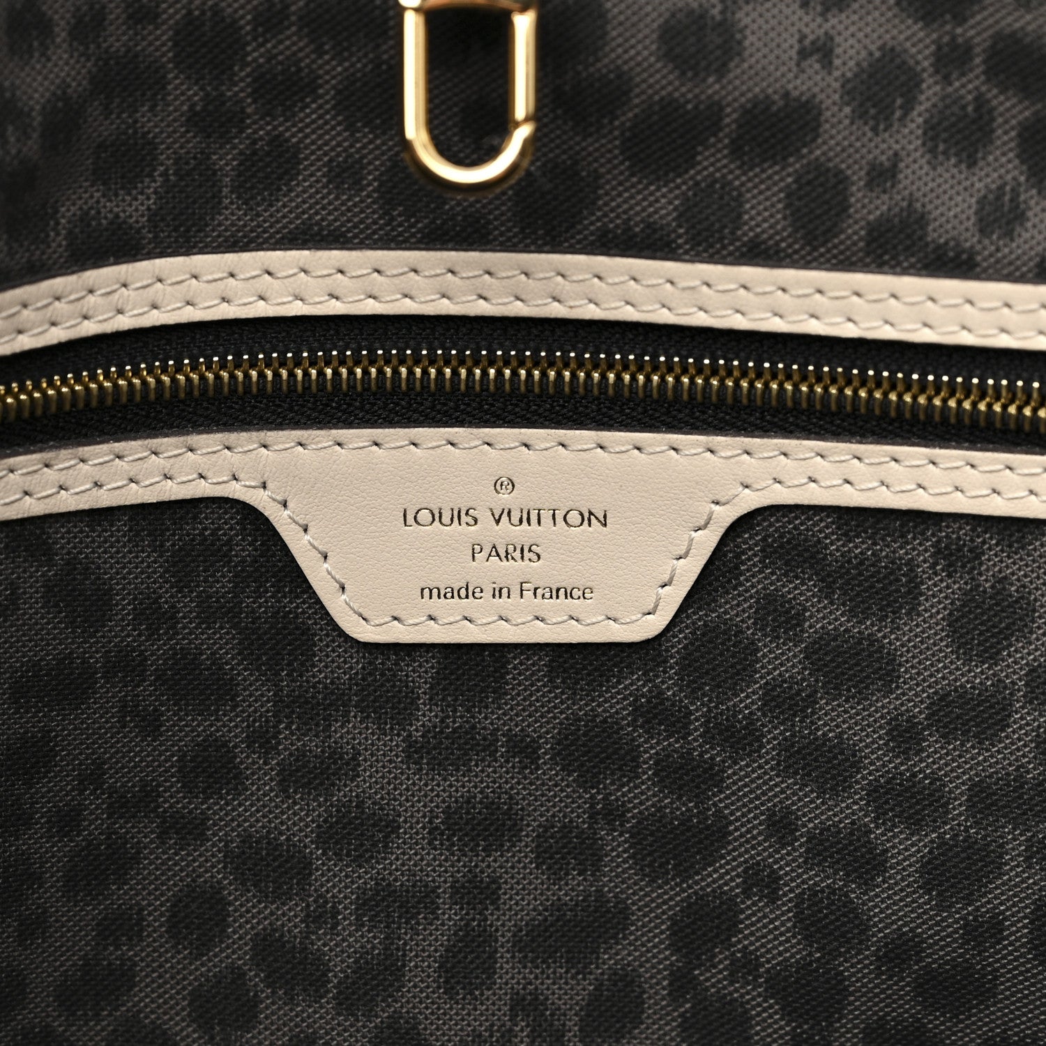 Louis Vuitton Monogram Giant Wild at Heart Neverfull MM Creme 7 of 11
