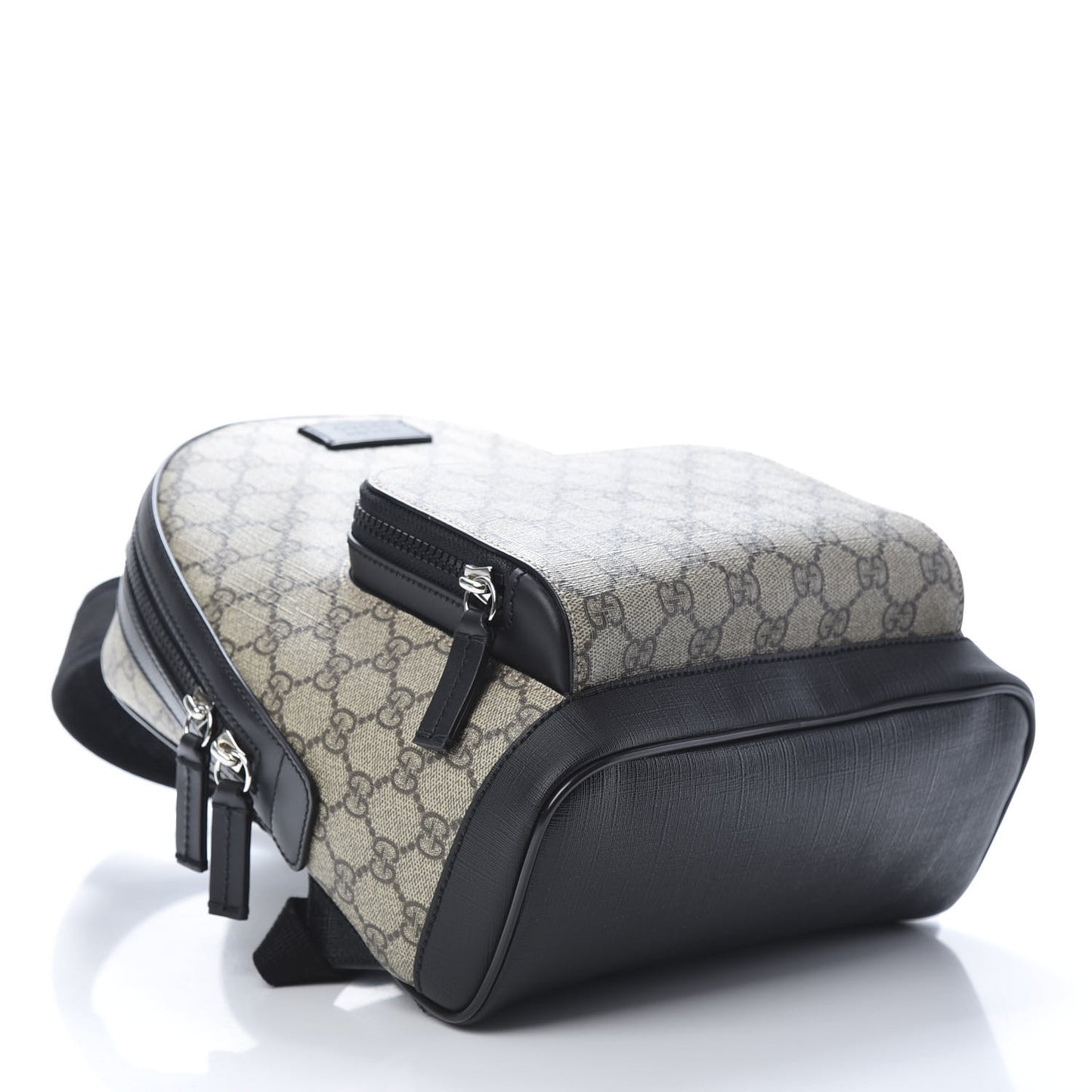 GG Supreme Monogram Small Eden Day Backpack Black