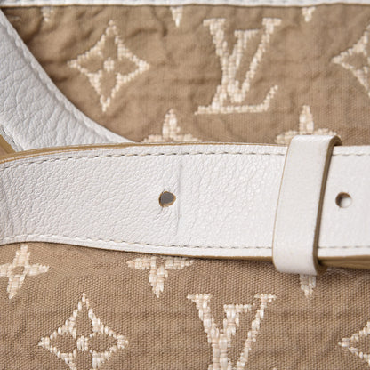 Louis Vuitton Monogram Sabbia Besace White 10 of 14