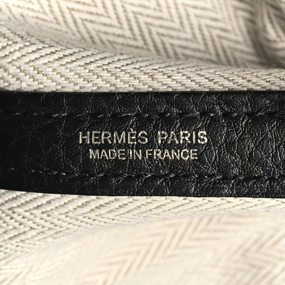 Hermes Vache Country Garden Party 30 TPM Black 6 of 9