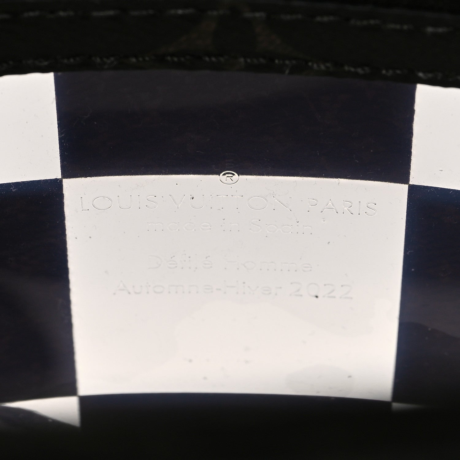 Louis Vuitton PVC Monogram Chess Sac Plat 6 of 9