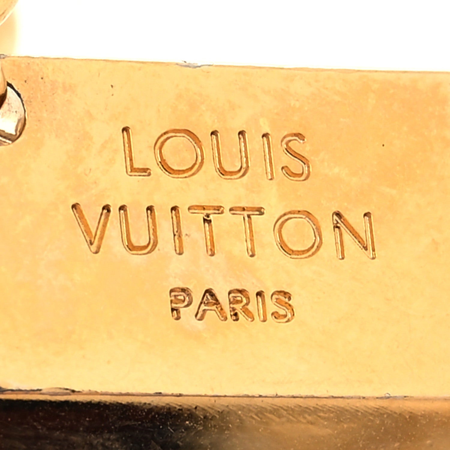 Louis Vuitton Metal Baxter Dog Bag Charm Gold 3 of 3