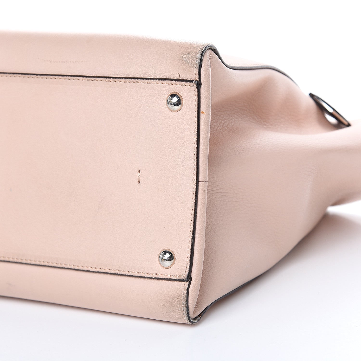 Fendi Vitello Bi-Color Large 3Jours Tote Orzo Rosa Plaster 9 of 18