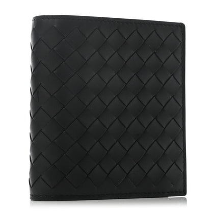 Bottega Veneta Nappa Intrecciato Bi-Fold Card Holder Black 3 of 9