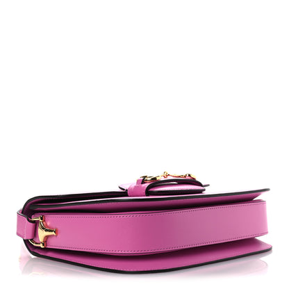 Gucci Azalea Calfskin Horsebit 1955 Shoulder Bag Libre Pink 4 of 11