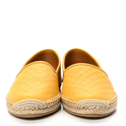 Gucci Microguccissima Soft Espadrilles 38.5 New Buttercup 2 of 4