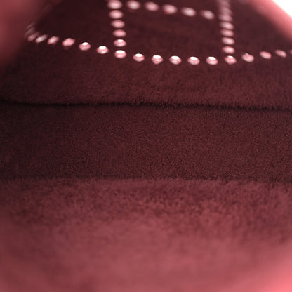 Hermes Taurillon Clemence Amazone Evelyne TPM Rouge H 5 of 11