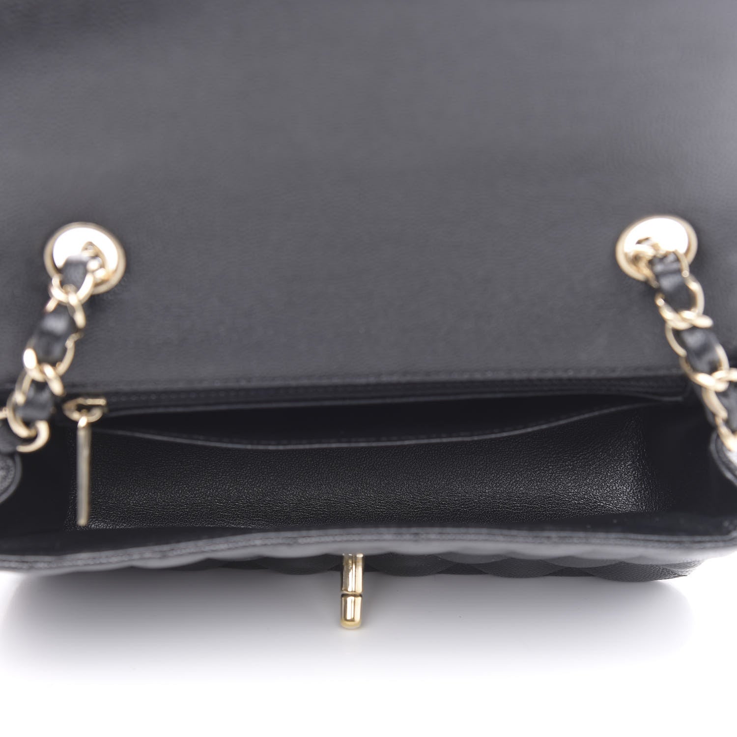 Chanel Caviar Quilted Mini Rectangular Flap Black 5 of 12
